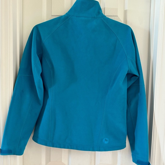 Marmot-Woman’s Turquoise Windstopper Fleece Full Zip Size Small. Used. - Picture 2 of 3